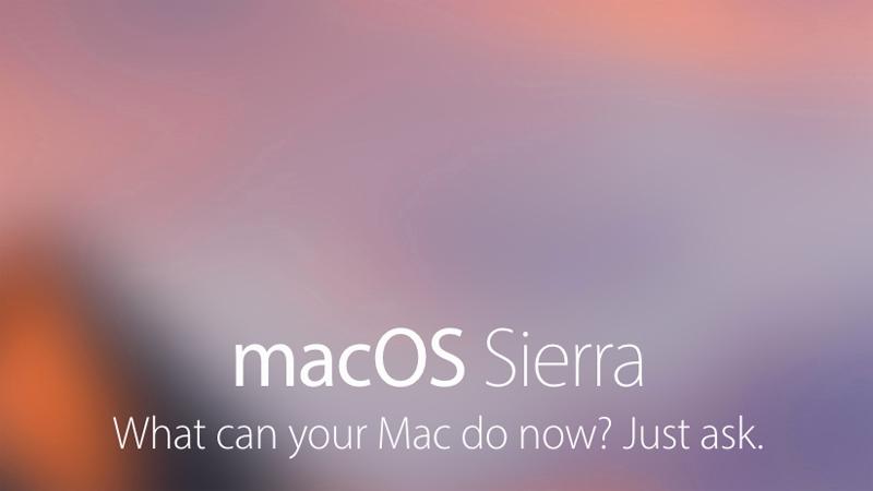 Requirements for sierra os